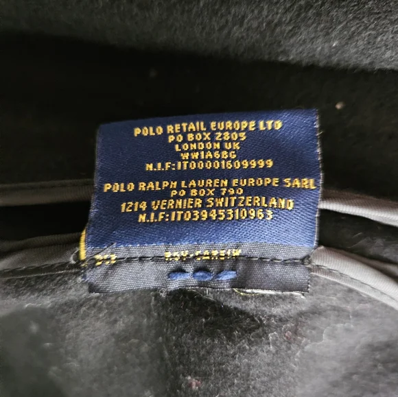 Ralph Lauren Rugby Est. 2004 Ruffled 100% Wool Coat Large - Picture 4 of 5